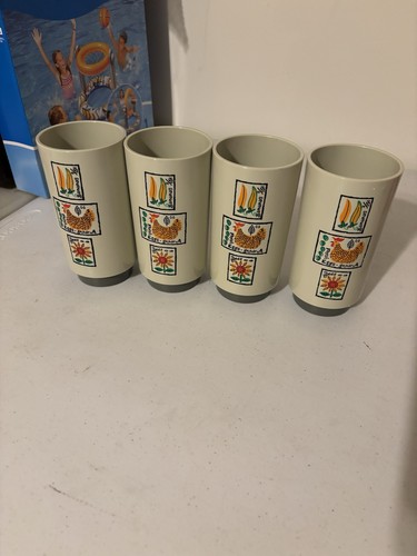 Set bicchieri vintage - set, 4