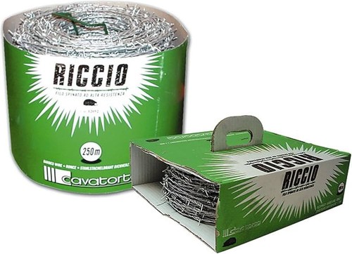 Filo spinato 100mt riccio - filo,