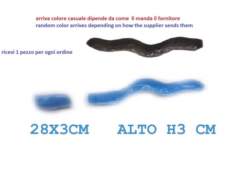 Fiume 28x3 h3cm plastica - fiume,