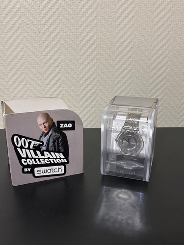Rare montre swatch 007 villain - montre,