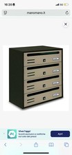 Cassetta Postale Alubox Cubo/R
