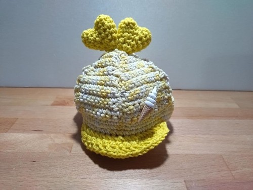 Berretto cuore per costume - cuore,