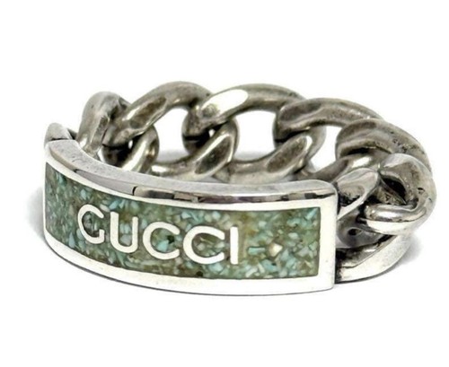 Gucci anello catena uomo