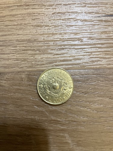 Moneta rara originale 200 lire - originale,