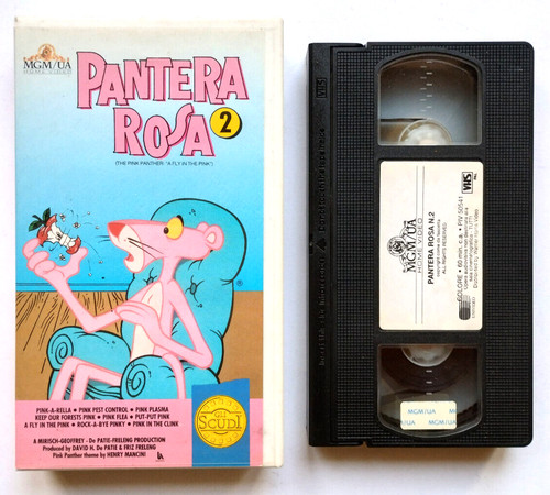 Vhs pantera rosa - vhs, la