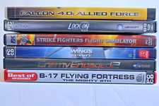 Lotto 6 videogiochi per PC simulazione aerei combattimento: es. FALCON 4.0