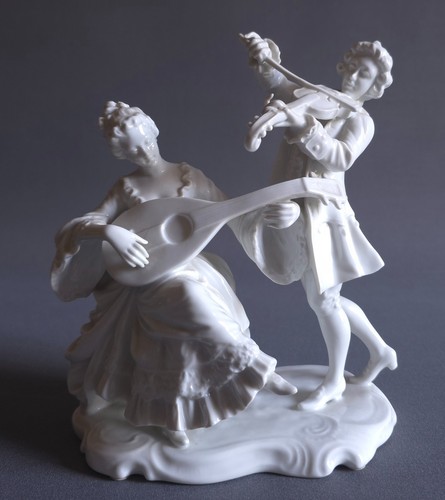 Grande gruppo statuetta - grande,