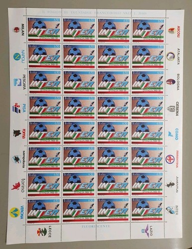 Italia 1989 foglio inter - 1989,
