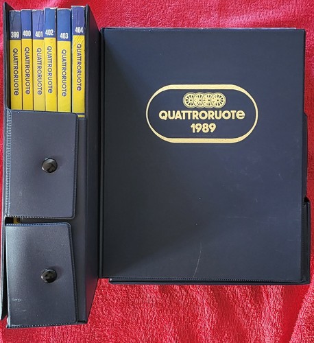 Quattroruote annata 1989 - quattroruote,