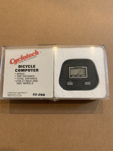 Ciclocomputer vintage 1987