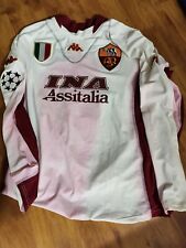 Maglia Worn As ROMA CHAMPIONS ABEL BALBO 2001 2002