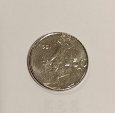 moneta rara da 50 lire mini del 1991 senza il rombo sotto la testa