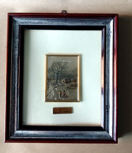 Quadro sbalzo argento 925 - quadro,