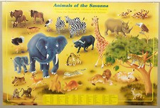 (PRL) 1991 ANIMALS SAVANNA