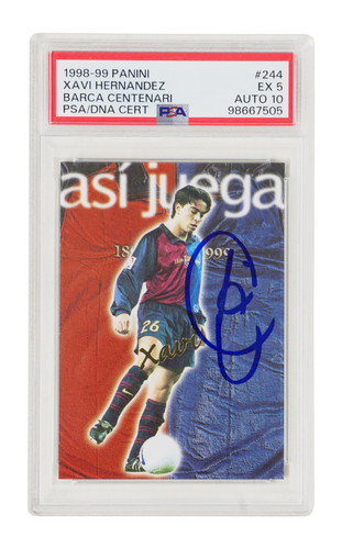 Xavi 1998 panini - xavi, barca