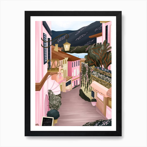 Quadro stampa arte lago - stampa,