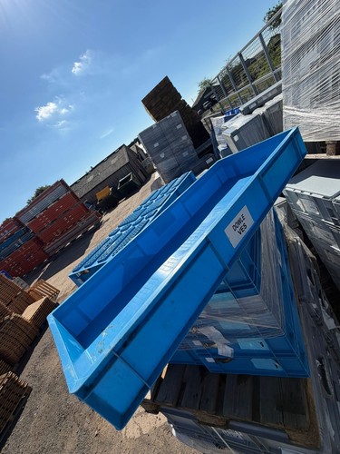 Vassoi tote box usati 1m - vassoi,