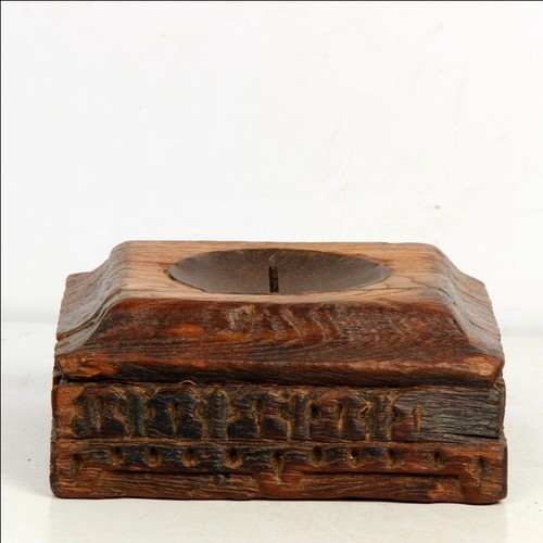 Antico legno colonna - colonna, basamento