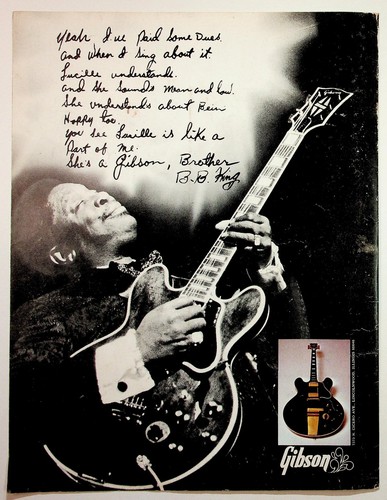 King gibson lucille - b.b.,