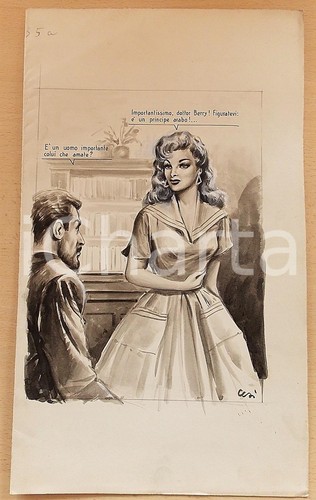 1955 bozzetto originale - 1955, donne