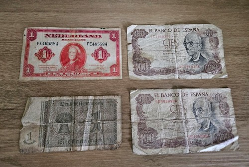 Vecchie banconote estere