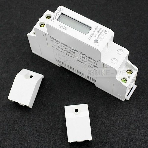 Misuratore elettricità lcd - misuratore, di