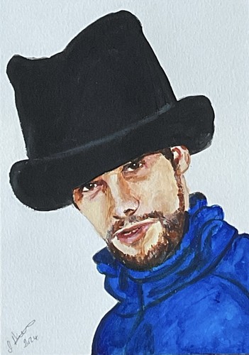 Original portrait painting - portrait, of