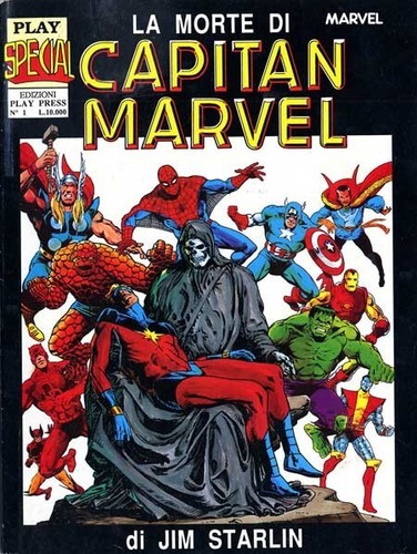 Morte capitan marvel - morte,