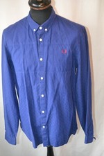 Camicia vintage Fred Perry blu