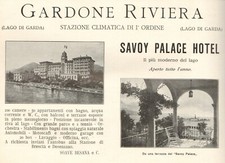 PUBBL 1924 GARDONE RIVIERA