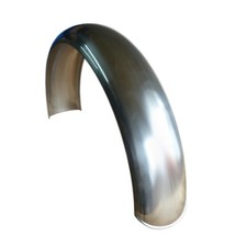 Parafango alluminio 140 x 780 mm per trasformazione Cafe Racer Tracker Scrambler