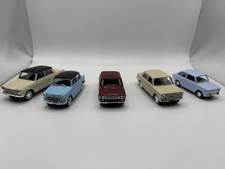 Lotto FIAT Norev Starline Solido in scala 1/43 Fiat 1100, 2300 , 1300, 124  ,850
