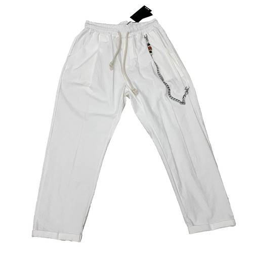 Pantaloni uomo bianchi - pantaloni,