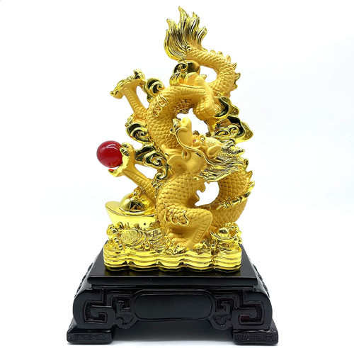 Statua drago cinese feng - statua,