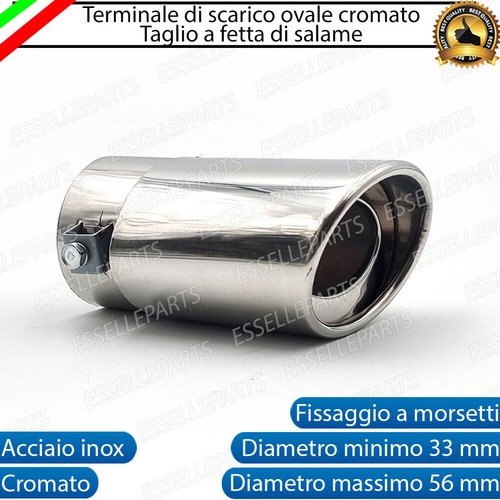 Terminale scarico ovale - terminale,
