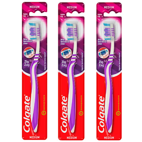 Colgate zig zag medium - 3x,