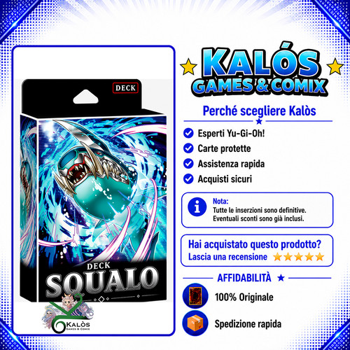 Yugioh mazzo deck squalo - yugioh!,