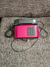 Telefono fisso rosso italtel