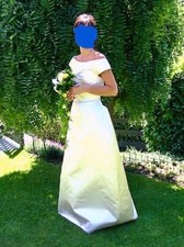 abito da sposa " Le Spose di Gio " rosa chiaro in raso di seta