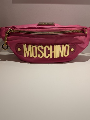 Moschino rosa nylon - , logo
