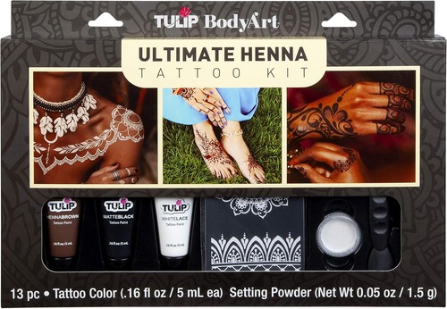 Tulip body art - body,