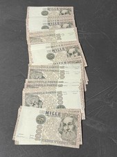 X UNA MILLE 1000 LIRE MARCO POLO In Fior Di Stampa