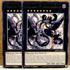 2x Number 97: Draglubion [MZTM-EN093] Rare 1st Edition Mint Yu-Gi-Oh! Cards
