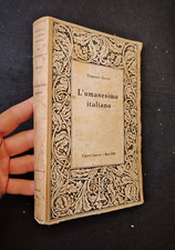 EUGENIO GARIN L'UMANESIMO