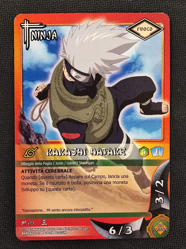 Naruto card game kakashi - naruto,