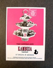[GCG] L073- Advertising Pubblicità -1970- KAMBUSA , L'AMARICANTE 