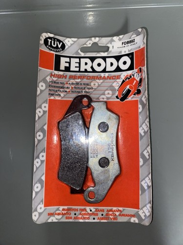 Fdb892 pastiglie freno - pastiglie, ferodo
