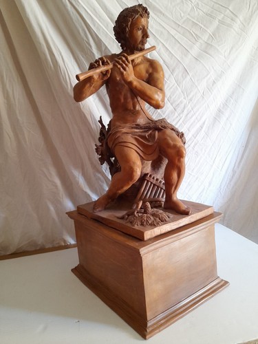 Scultura terracotta grande - terracotta,