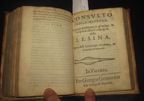 1601 compagnia della lesina - compagnia,