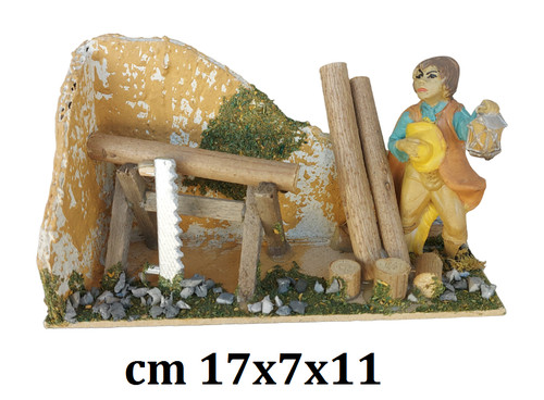 Casa presepe statua - casa,